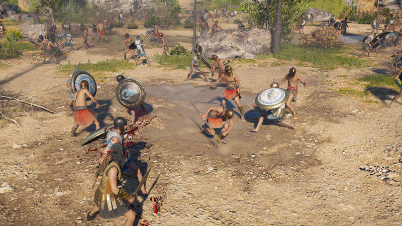 Participarås en la guerra entre Atenas y Esparta, eligiendo tu bando, cambiando el liderazgo de un ejército u otro en una región y combatiendo en batallas campales.